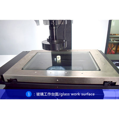 Mesin Pengukur Video VMM Manual 3D Untuk Plastik Elektronik