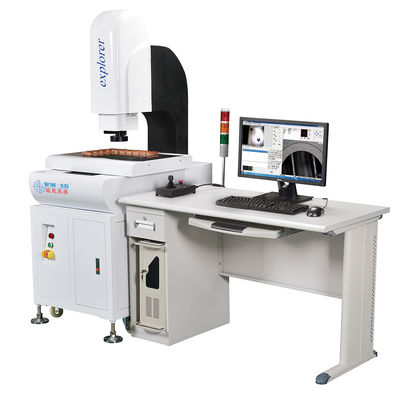 Mesin Pengukur Visi Optik CNC 2.5um Akurasi Kecepatan 200mm / S