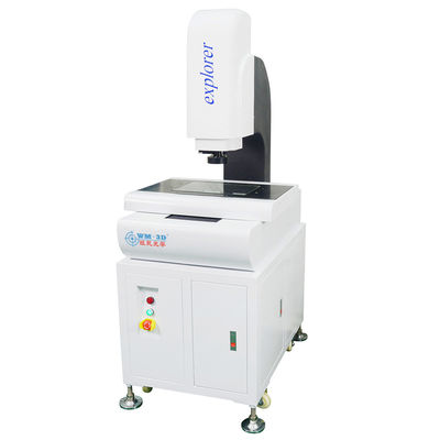 Mesin Pengukur Visi Optik CNC 2.5um Akurasi Kecepatan 200mm / S