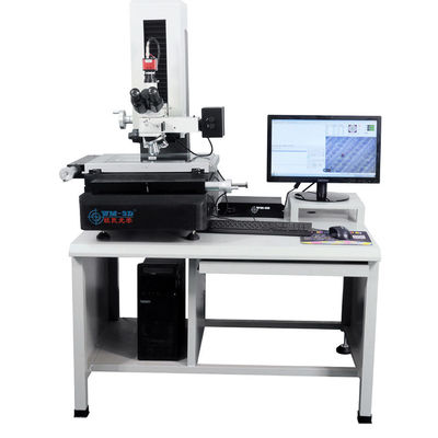 Mikroskop Pengukur Optik Digital Elektronik X Y Z Axis 0,0005mm Dengan Layar Lcd