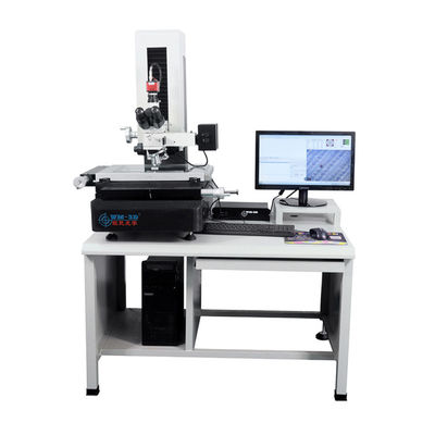 Mikroskop Pengukur Optik Digital Elektronik X Y Z Axis 0,0005mm Dengan Layar Lcd