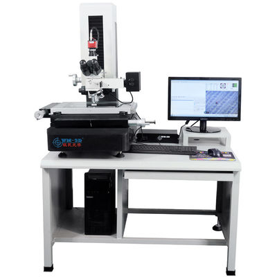 Mikroskop Pengukur Optik Digital Elektronik X Y Z Axis 0,0005mm Dengan Layar Lcd