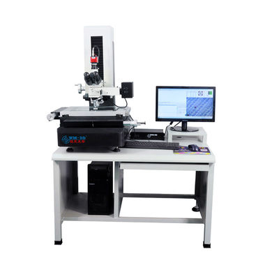 Mikroskop Pengukur Industri PCB Digital Trinocular Drawtube