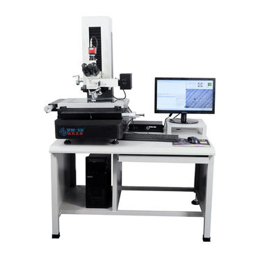 Mikroskop Pengukur Industri PCB Digital Trinocular Drawtube
