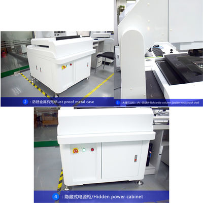 Mesin Pengukur Visi CNC Industri, Sistem Pengukuran Dimensi Gambar OEM ODM