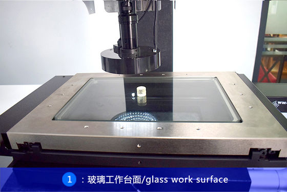 Laboratorium Optik Sistem Pengukur Visi CNC Manual 2D 3um Presisi Tinggi