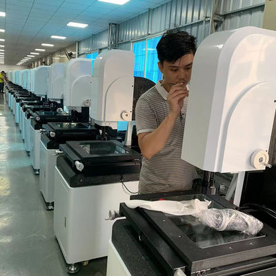 Peralatan Mesin Pengukur Video Tiga Sumbu XYZ Dengan Sertifikat RoHS ISO9001